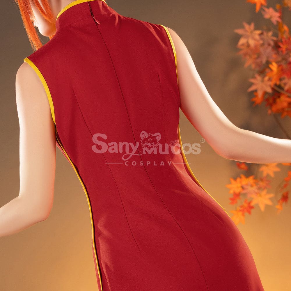 【Pre-Sale】Anime Gintama Cosplay Cheongsam Kagura Cosplay Costume Cosplay Costumes