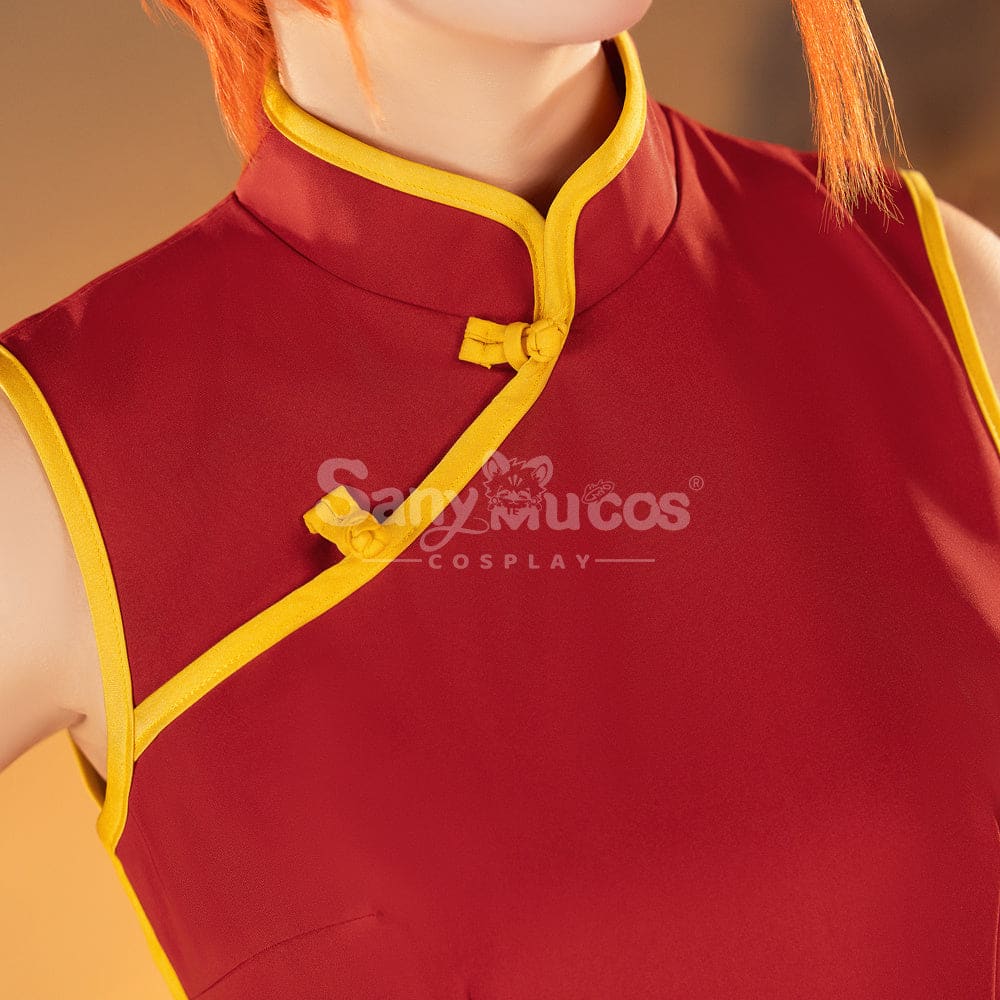 【Pre-Sale】Anime Gintama Cosplay Cheongsam Kagura Cosplay Costume Cosplay Costumes