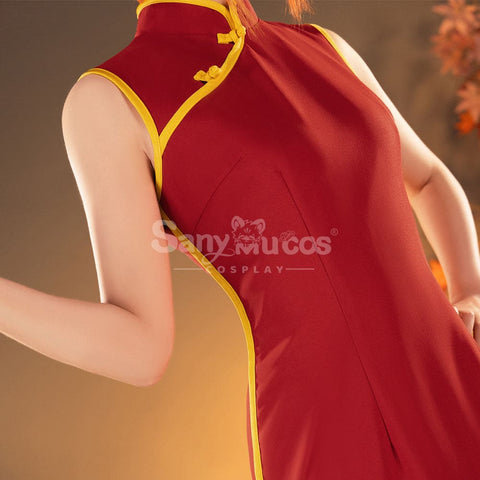 【Pre-Sale】Anime Gintama Cosplay Cheongsam Kagura Cosplay Costume Cosplay Costumes
