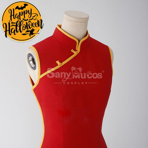 【Pre-Sale】Anime Gin Tama Cosplay Kagura Sleeveless Cheongsam Cosplay Costume Cosplay Costumes