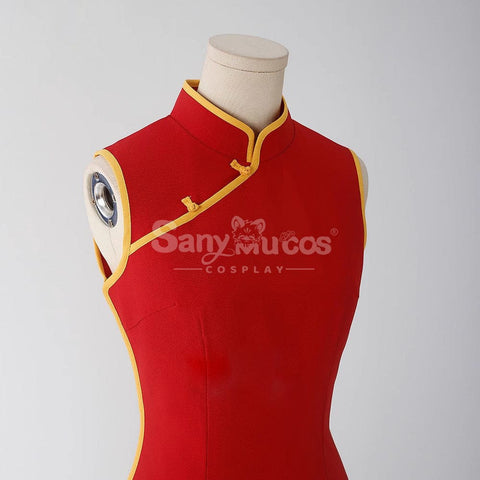 【Pre-Sale】Anime Gin Tama Cosplay Kagura Sleeveless Cheongsam Cosplay Costume Cosplay Costumes