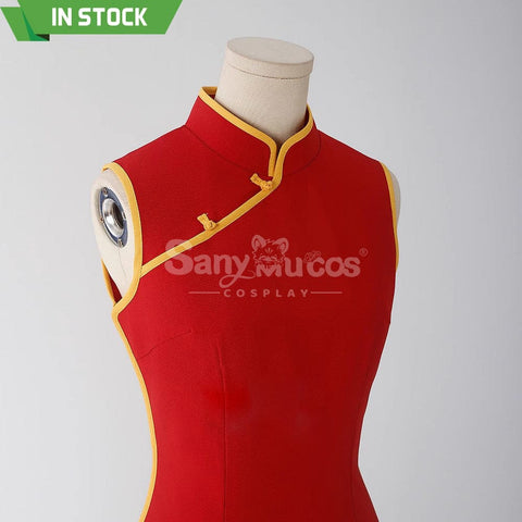 【Pre-Sale】Anime Gin Tama Cosplay Kagura Sleeveless Cheongsam Cosplay Costume Cosplay Costumes