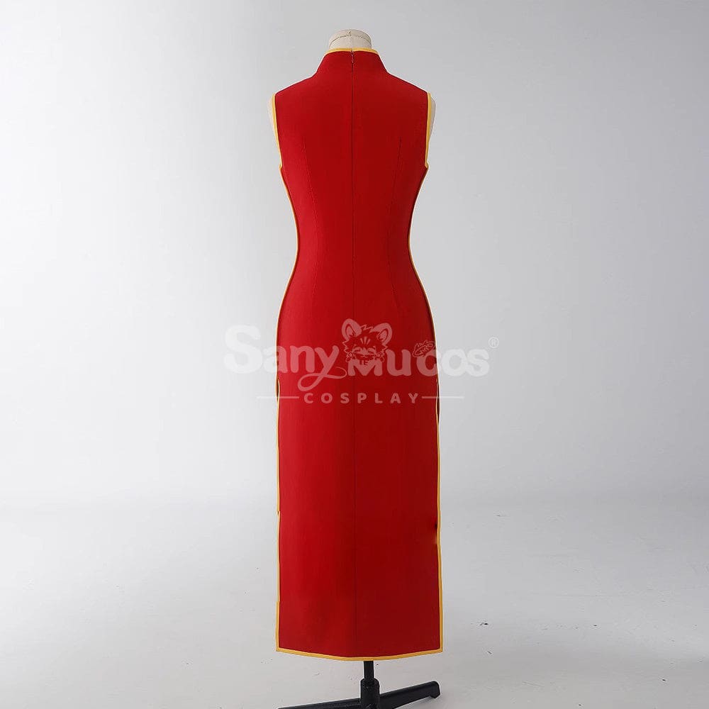 【Pre-Sale】Anime Gin Tama Cosplay Kagura Sleeveless Cheongsam Cosplay Costume Cosplay Costumes
