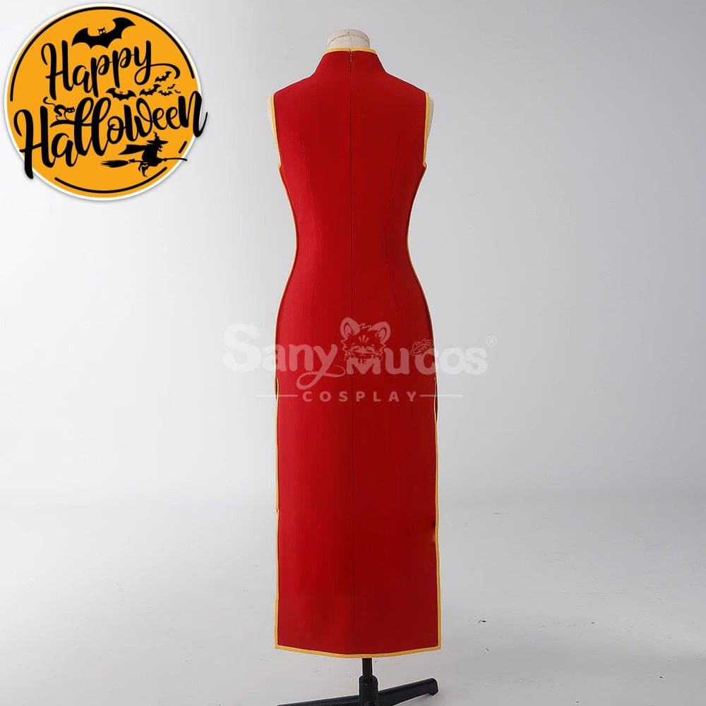 【Pre-Sale】Anime Gin Tama Cosplay Kagura Sleeveless Cheongsam Cosplay Costume Cosplay Costumes
