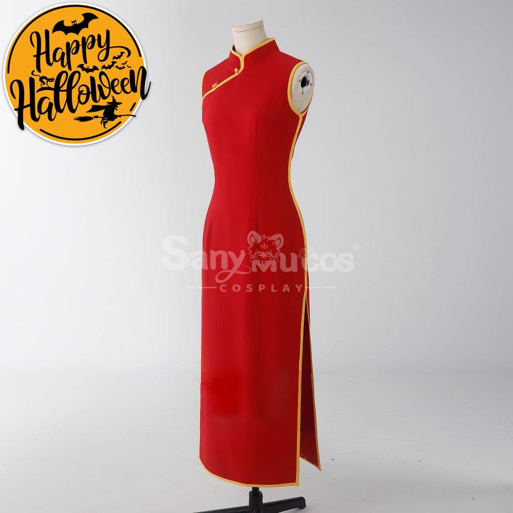 【Pre-Sale】Anime Gin Tama Cosplay Kagura Sleeveless Cheongsam Cosplay Costume Cosplay Costumes