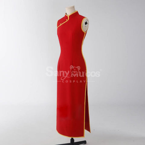 【Pre-Sale】Anime Gin Tama Cosplay Kagura Sleeveless Cheongsam Cosplay Costume Cosplay Costumes