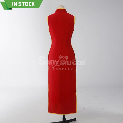 【Pre-Sale】Anime Gin Tama Cosplay Kagura Sleeveless Cheongsam Cosplay Costume Cosplay Costumes