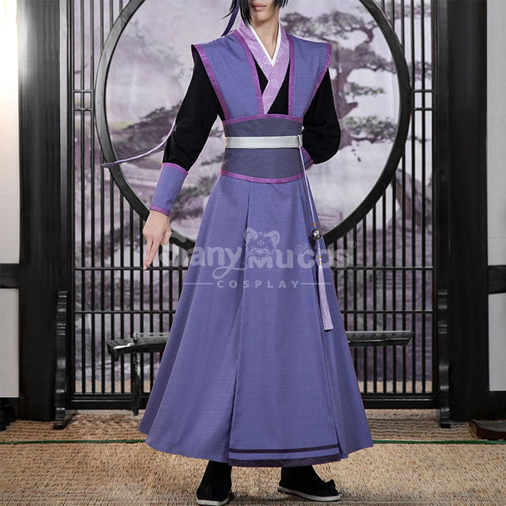【In Stock】Anime Grandmaster of Demonic Cultivation Cosplay Jiang Cheng Cosplay Costume Premium Edition Cosplay Costumes