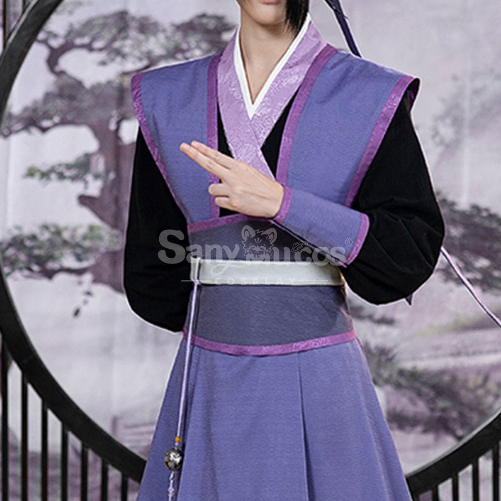 【In Stock】Anime Grandmaster of Demonic Cultivation Cosplay Jiang Cheng Cosplay Costume Premium Edition Cosplay Costumes