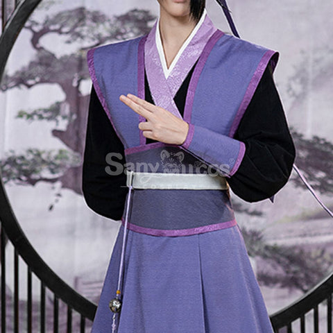 【In Stock】Anime Grandmaster of Demonic Cultivation Cosplay Jiang Cheng Cosplay Costume Premium Edition Cosplay Costumes
