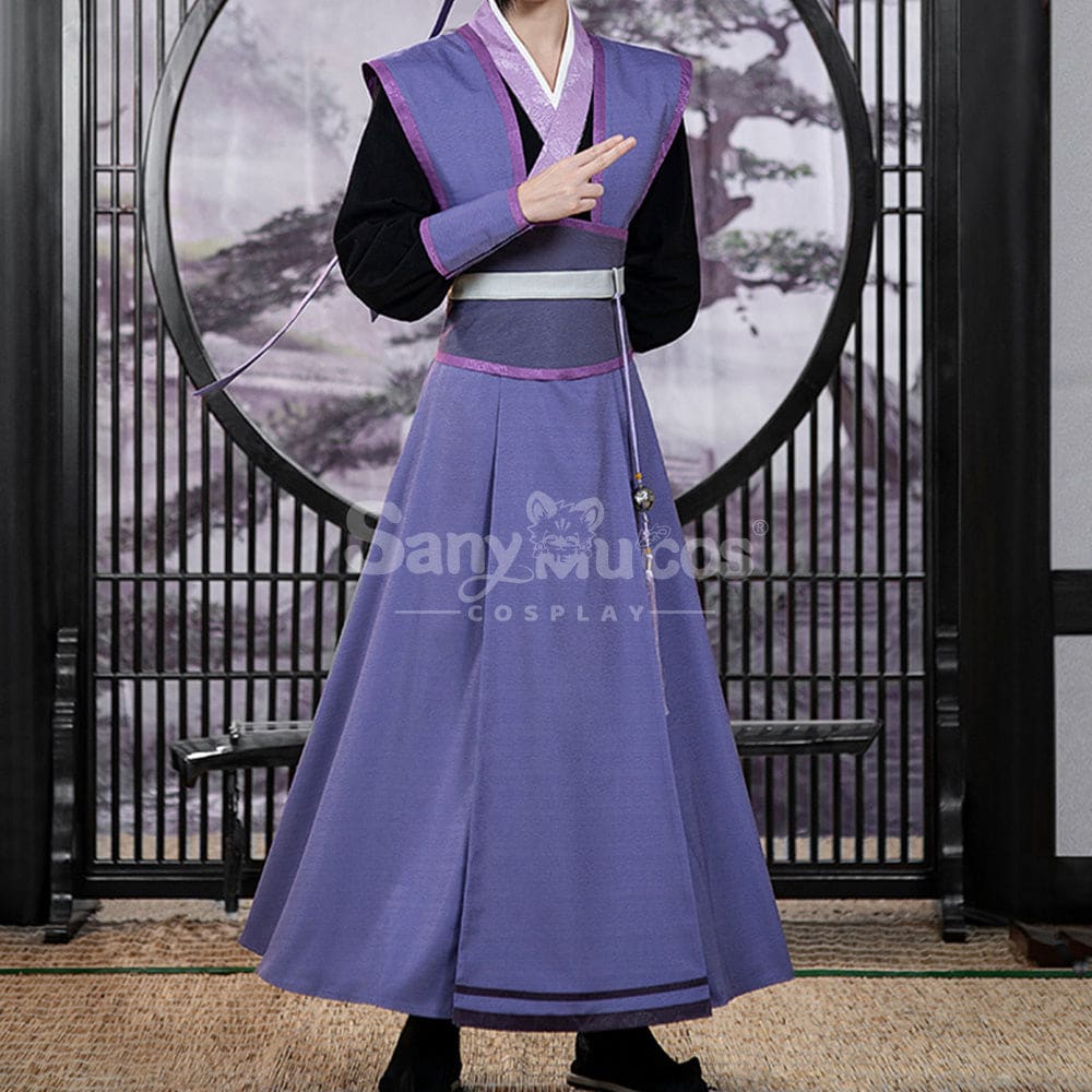 【In Stock】Anime Grandmaster of Demonic Cultivation Cosplay Jiang Cheng Cosplay Costume Premium Edition Cosplay Costumes