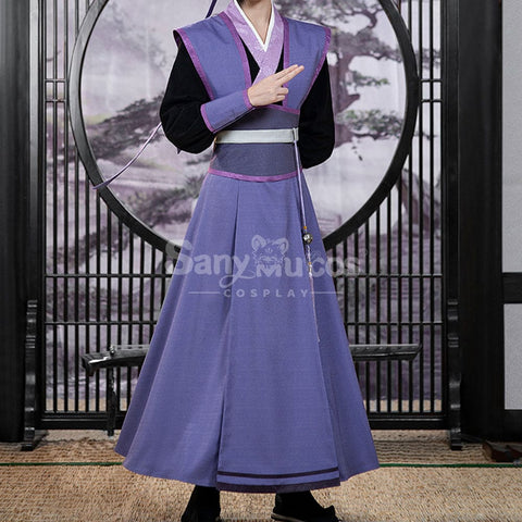 【In Stock】Anime Grandmaster of Demonic Cultivation Cosplay Jiang Cheng Cosplay Costume Premium Edition Cosplay Costumes