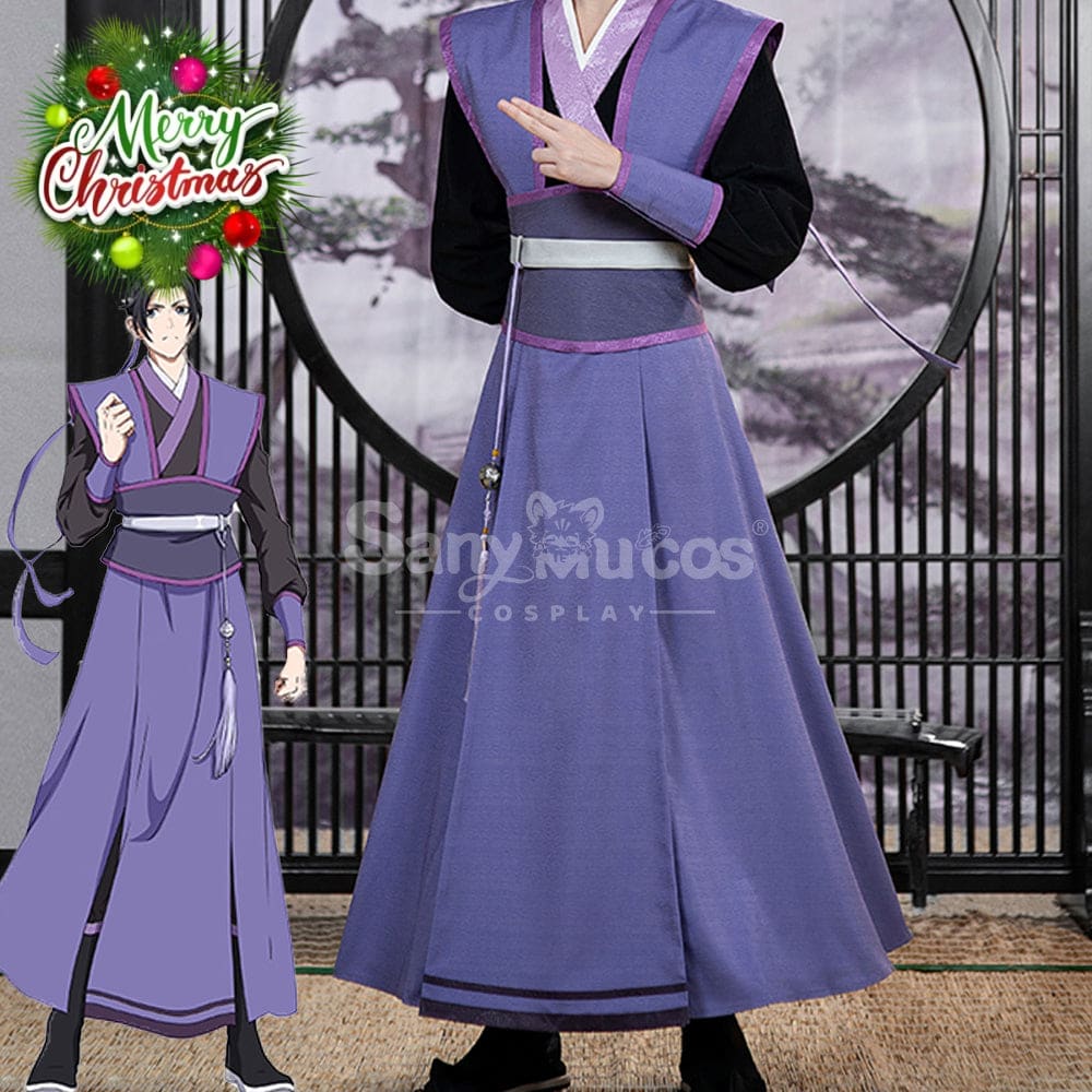 【In Stock】Anime Grandmaster of Demonic Cultivation Cosplay Jiang Cheng Cosplay Costume Premium Edition Cosplay Costumes