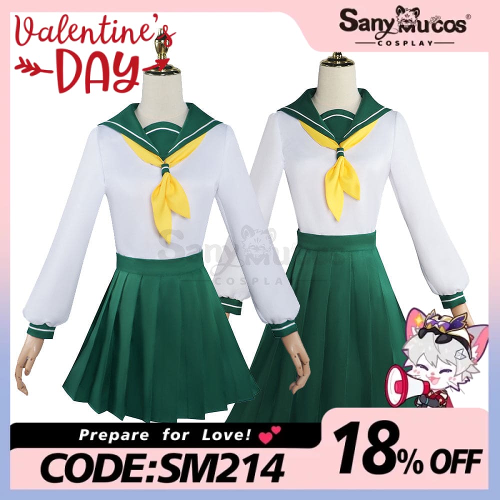 【In Stock】Anime Gushing Over Magical Girls Cosplay Tres Magia School Uniform Costume Costumes