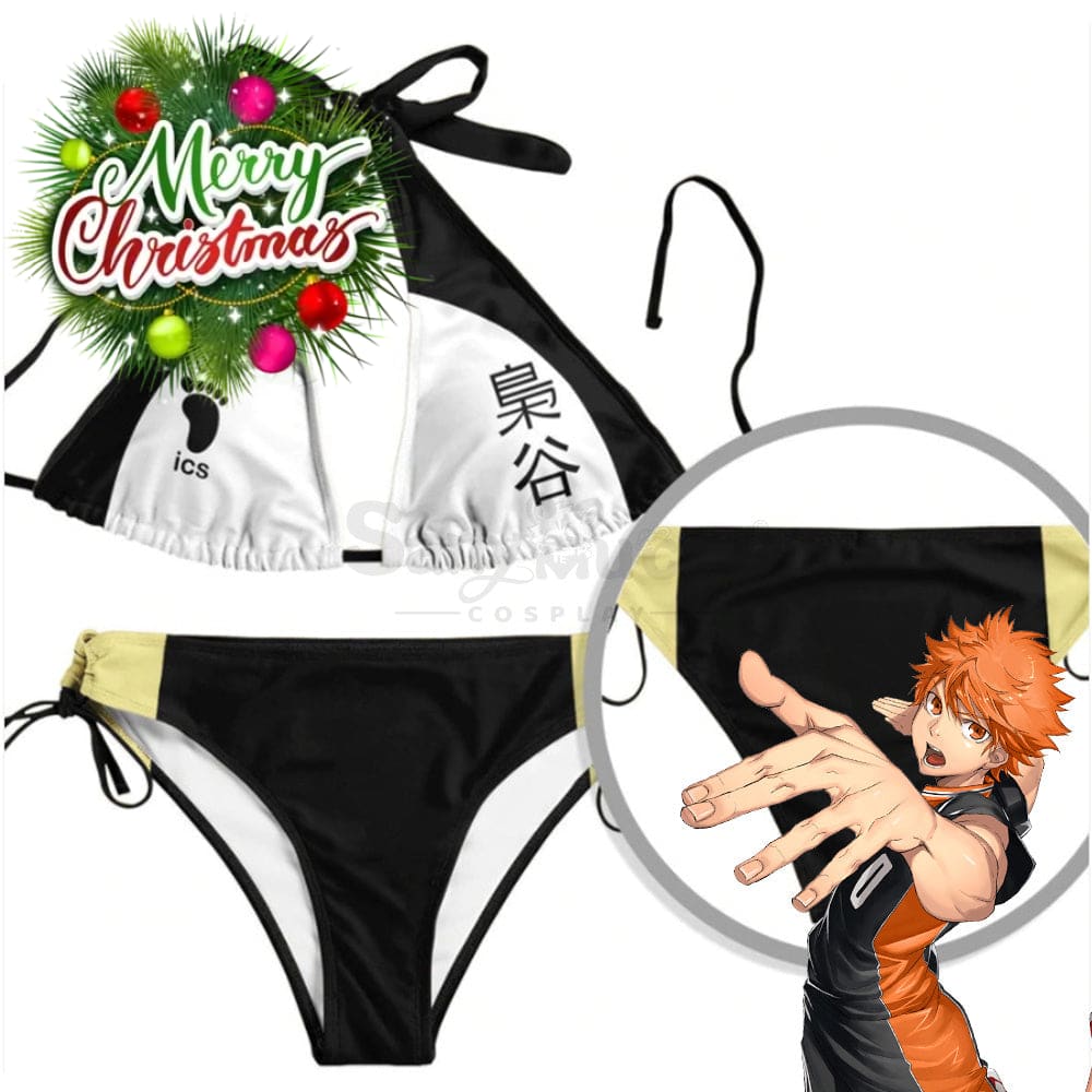 【In Stock】Anime Haikyuu Cosplay Bikini Swimsuit Costume Costumes