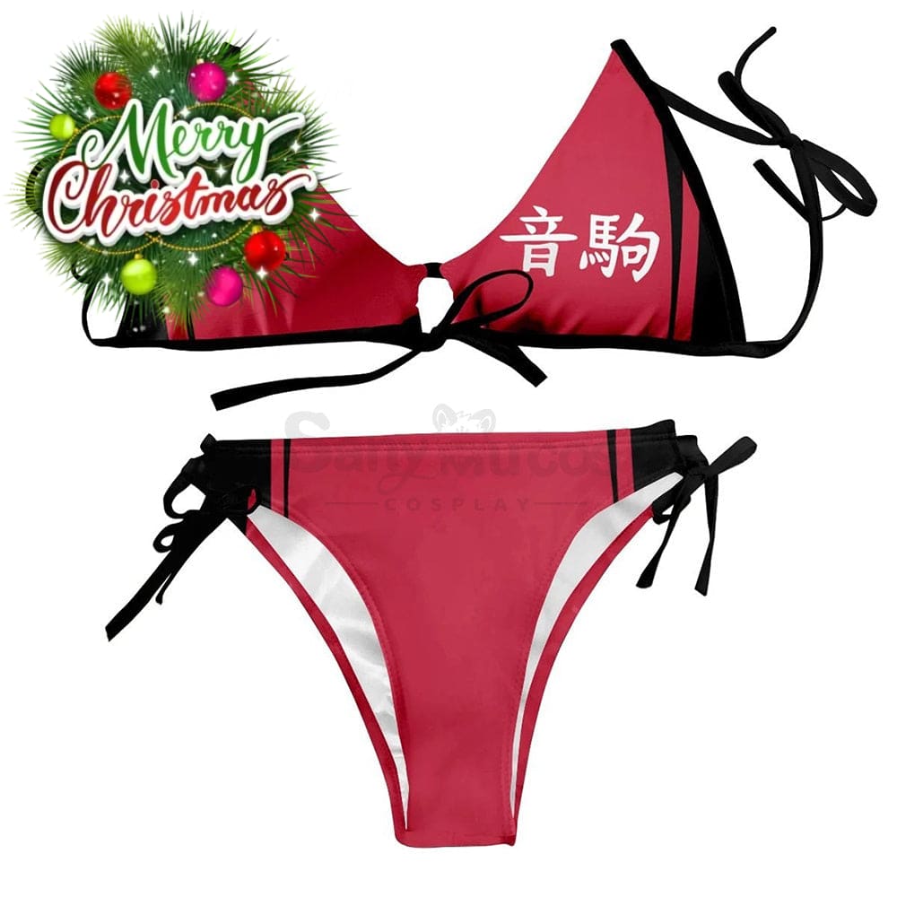 【In Stock】Anime Haikyuu Cosplay Bikini Swimsuit Costume Style 3 / S Costumes