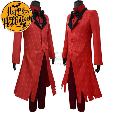 【In Stock】Anime Hazbin Hotel Cosplay Alastor Costume Costumes