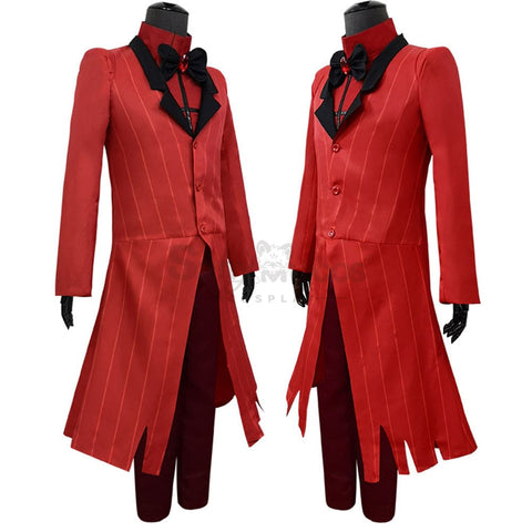 【In Stock】Anime Hazbin Hotel Cosplay Alastor Costume Costumes