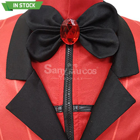 【In Stock】Anime Hazbin Hotel Cosplay Alastor Costume Costumes