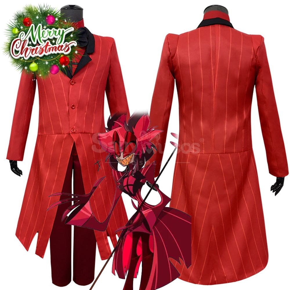 【In Stock】Anime Hazbin Hotel Cosplay Alastor Costume Costumes