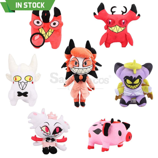 【Weekly Flash Sale On Www.sanymucos.com】【In Stock】Anime Hazbin Hotel Cosplay Alastor Doll Props Prop 1000