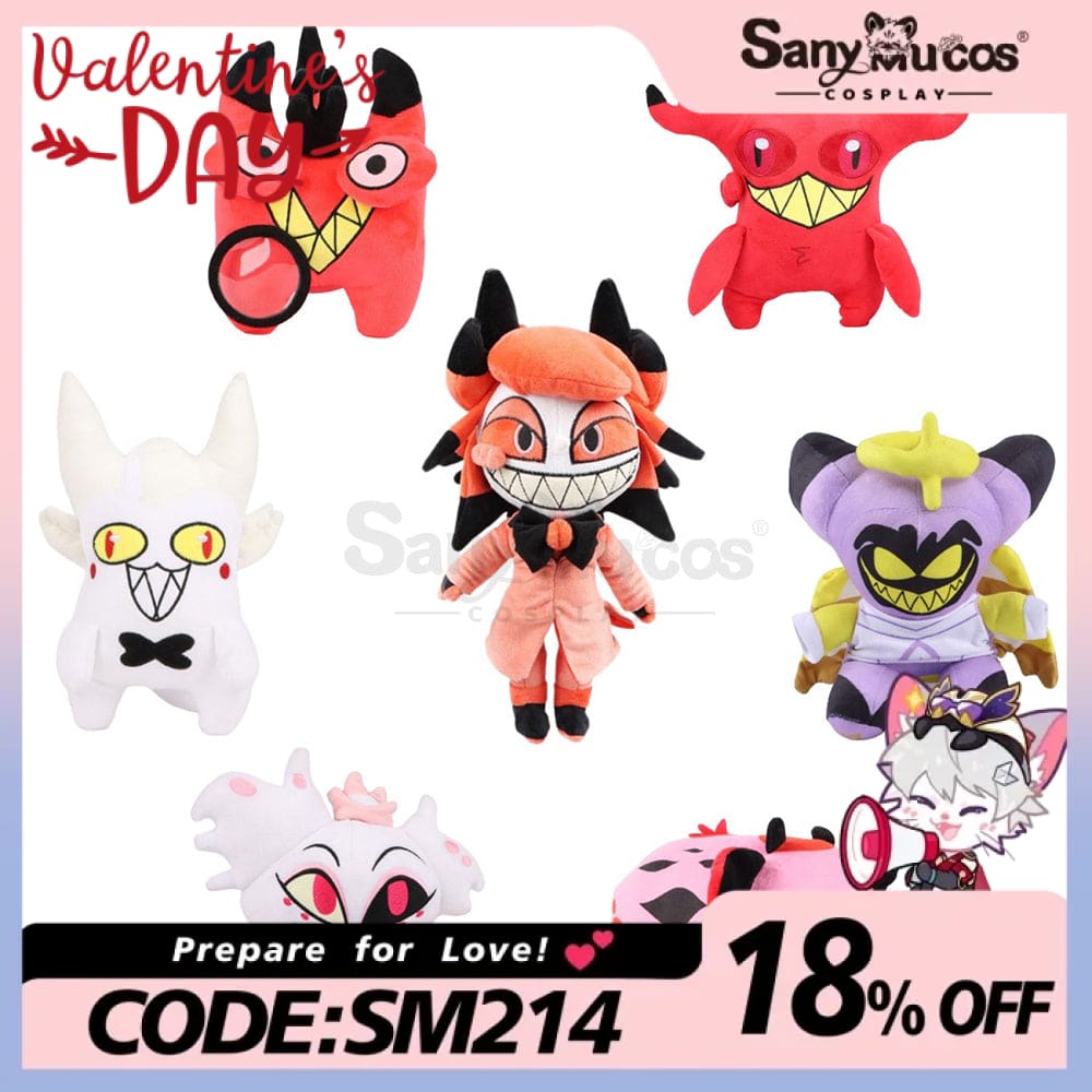 【Weekly Flash Sale On Www.sanymucos.com】【In Stock】Anime Hazbin Hotel Cosplay Alastor Doll Props Prop