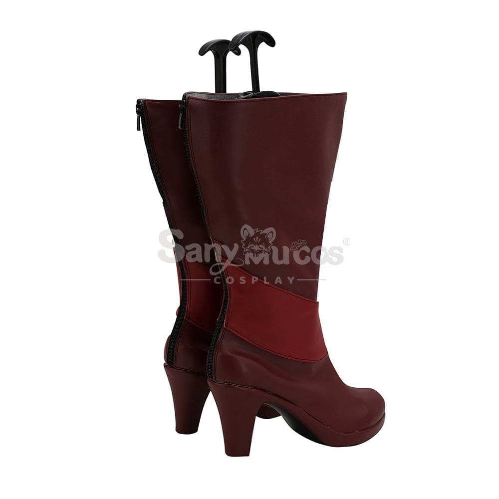 【In Stock】Anime Hazbin Hotel Cosplay Alastor Shoes Boots