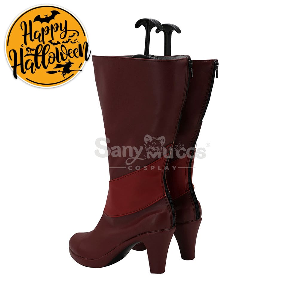 【In Stock】Anime Hazbin Hotel Cosplay Alastor Shoes Boots