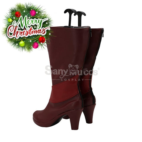 【In Stock】Anime Hazbin Hotel Cosplay Alastor Shoes Boots