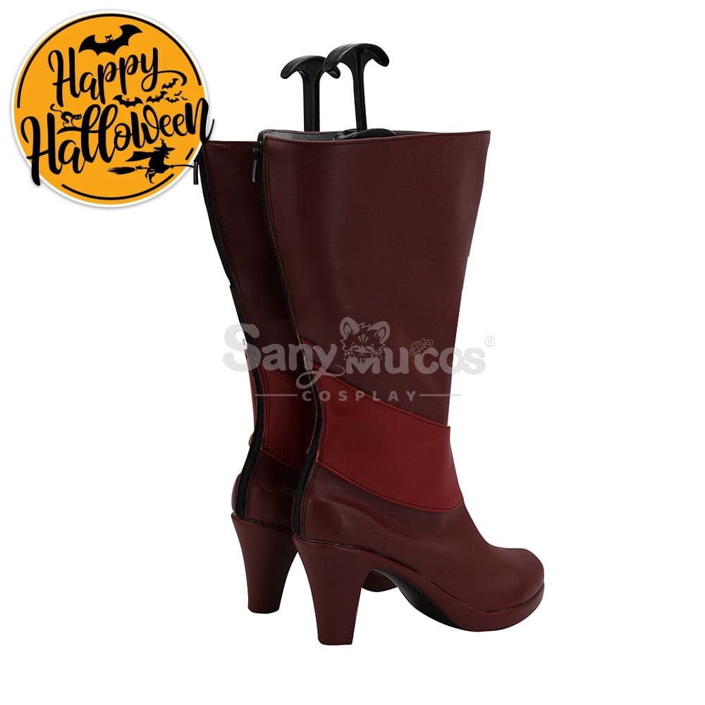 【In Stock】Anime Hazbin Hotel Cosplay Alastor Shoes Boots