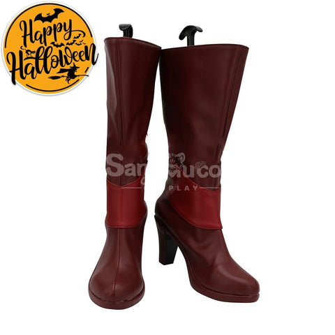 【In Stock】Anime Hazbin Hotel Cosplay Alastor Shoes Boots