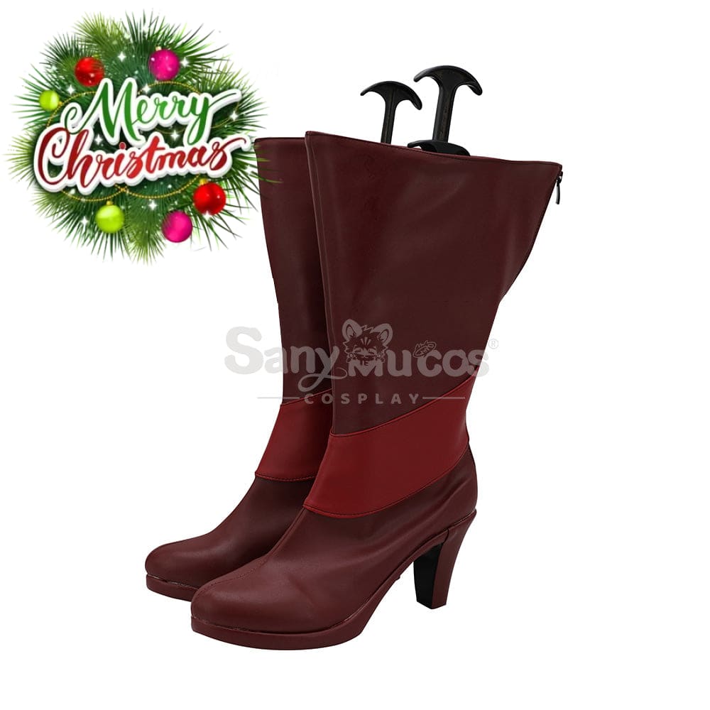 【In Stock】Anime Hazbin Hotel Cosplay Alastor Shoes Boots