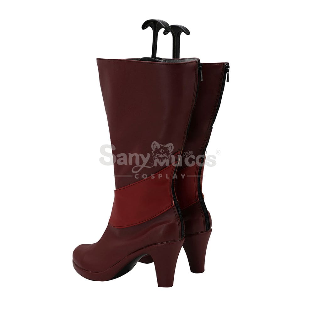 【In Stock】Anime Hazbin Hotel Cosplay Alastor Shoes Boots