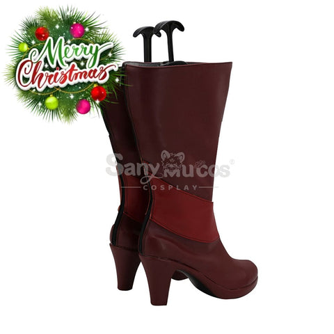 【In Stock】Anime Hazbin Hotel Cosplay Alastor Shoes Boots