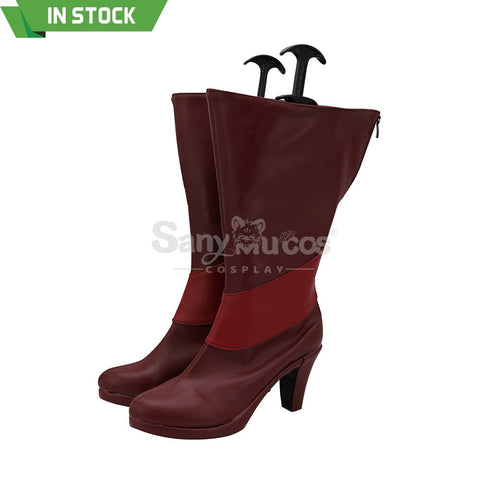 【In Stock】Anime Hazbin Hotel Cosplay Alastor Shoes Boots