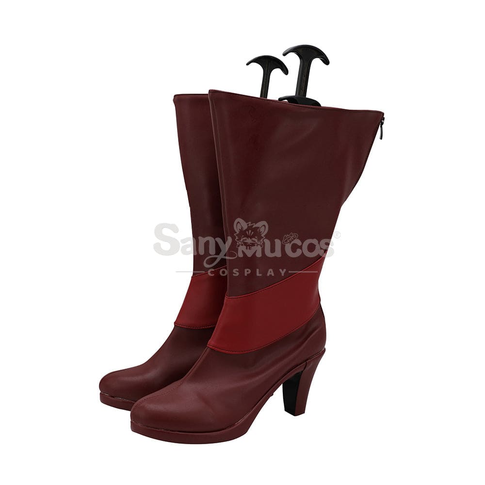 【In Stock】Anime Hazbin Hotel Cosplay Alastor Shoes Boots