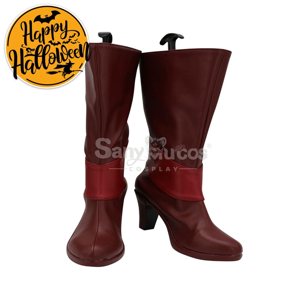 【In Stock】Anime Hazbin Hotel Cosplay Alastor Shoes Boots