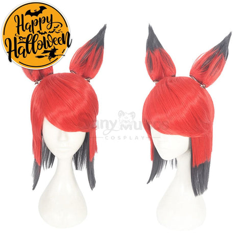 【In Stock】Anime Hazbin Hotel Cosplay Alastor Wig Wigs