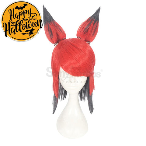 【In Stock】Anime Hazbin Hotel Cosplay Alastor Wig Wigs