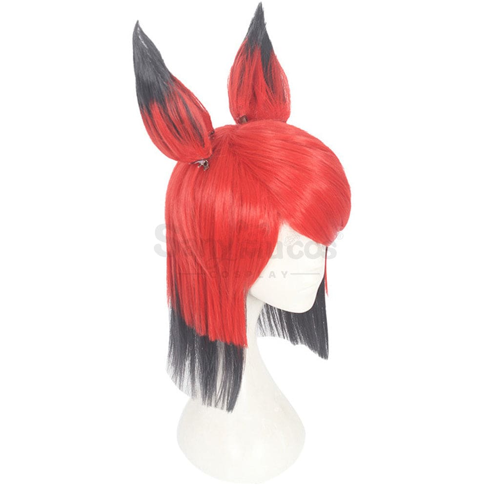 【In Stock】Anime Hazbin Hotel Cosplay Alastor Wig Wigs