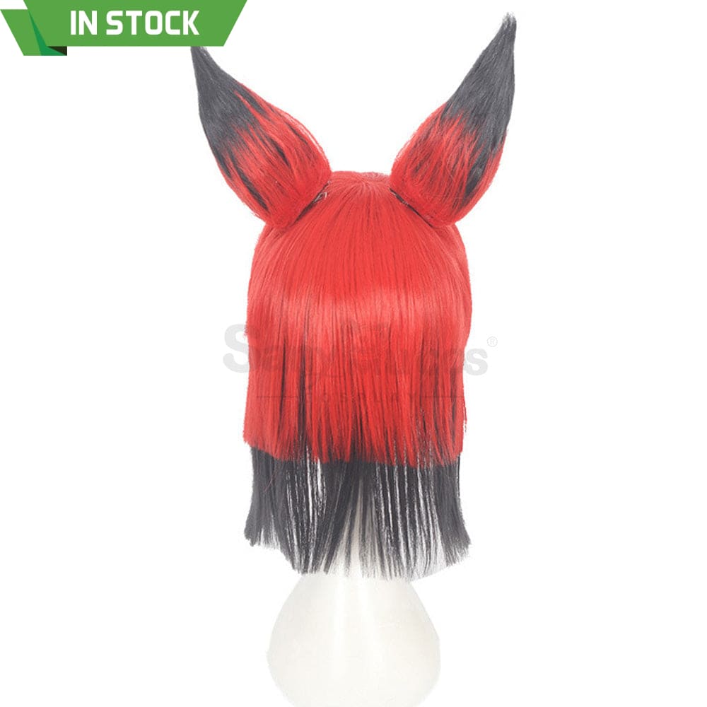 【In Stock】Anime Hazbin Hotel Cosplay Alastor Wig Wigs