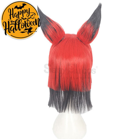 【In Stock】Anime Hazbin Hotel Cosplay Alastor Wig Wigs
