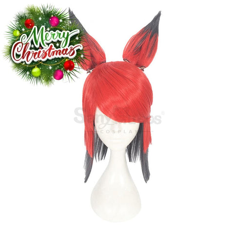 【In Stock】Anime Hazbin Hotel Cosplay Alastor Wig Wigs