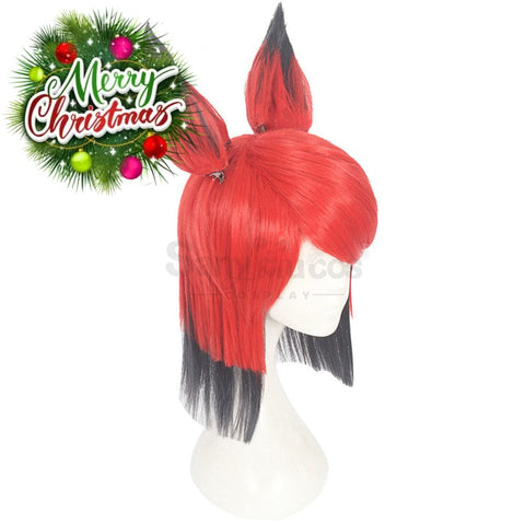 【In Stock】Anime Hazbin Hotel Cosplay Alastor Wig Wigs