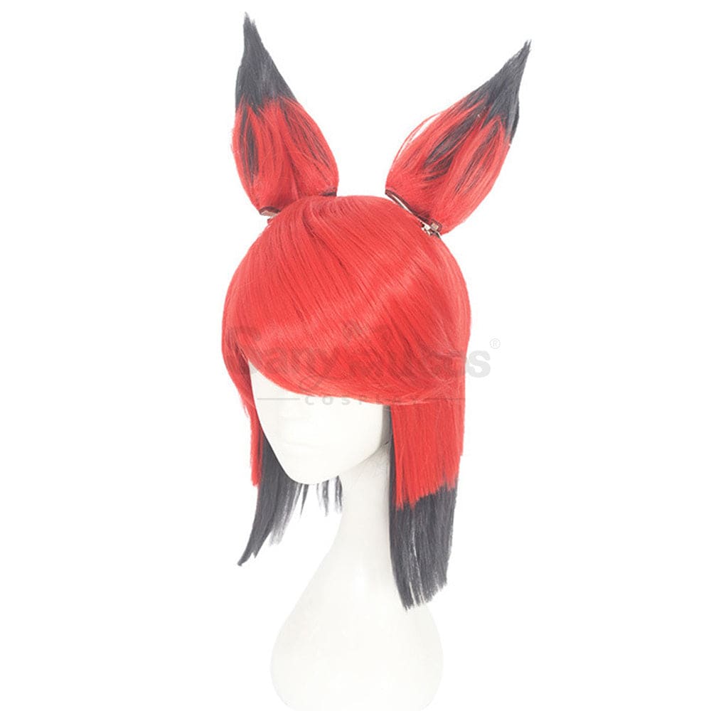 【In Stock】Anime Hazbin Hotel Cosplay Alastor Wig Wigs