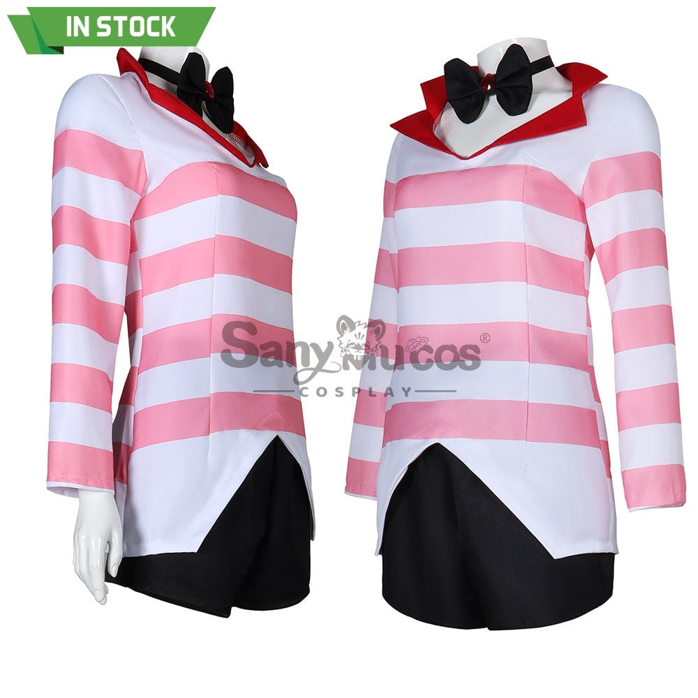 【Weekly Flash Sale On Www.sanymucos.com】【In Stock】Anime Hazbin Hotel Cosplay Angel Dust