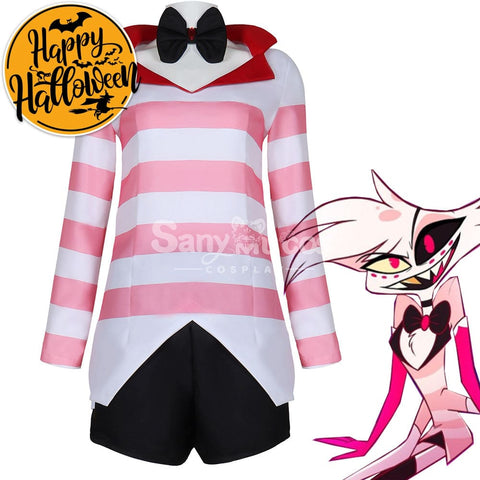【Weekly Flash Sale On Www.sanymucos.com】【In Stock】Anime Hazbin Hotel Cosplay Angel Dust