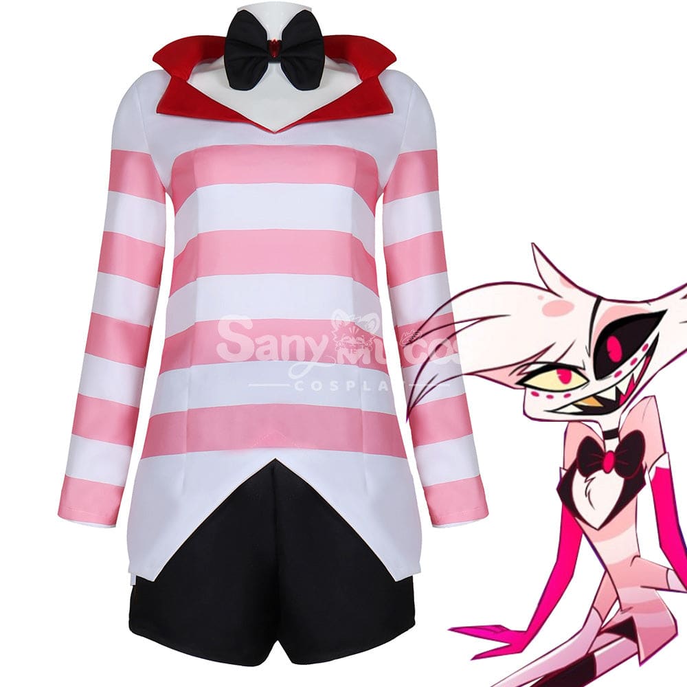 【Weekly Flash Sale On Www.sanymucos.com】【In Stock】Anime Hazbin Hotel Cosplay Angel Dust
