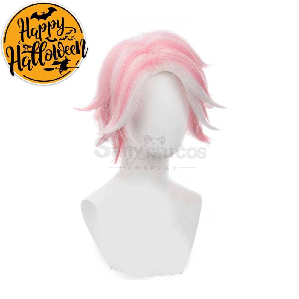 Anime Hazbin Hotel Cosplay Angel Dust Wig Wigs