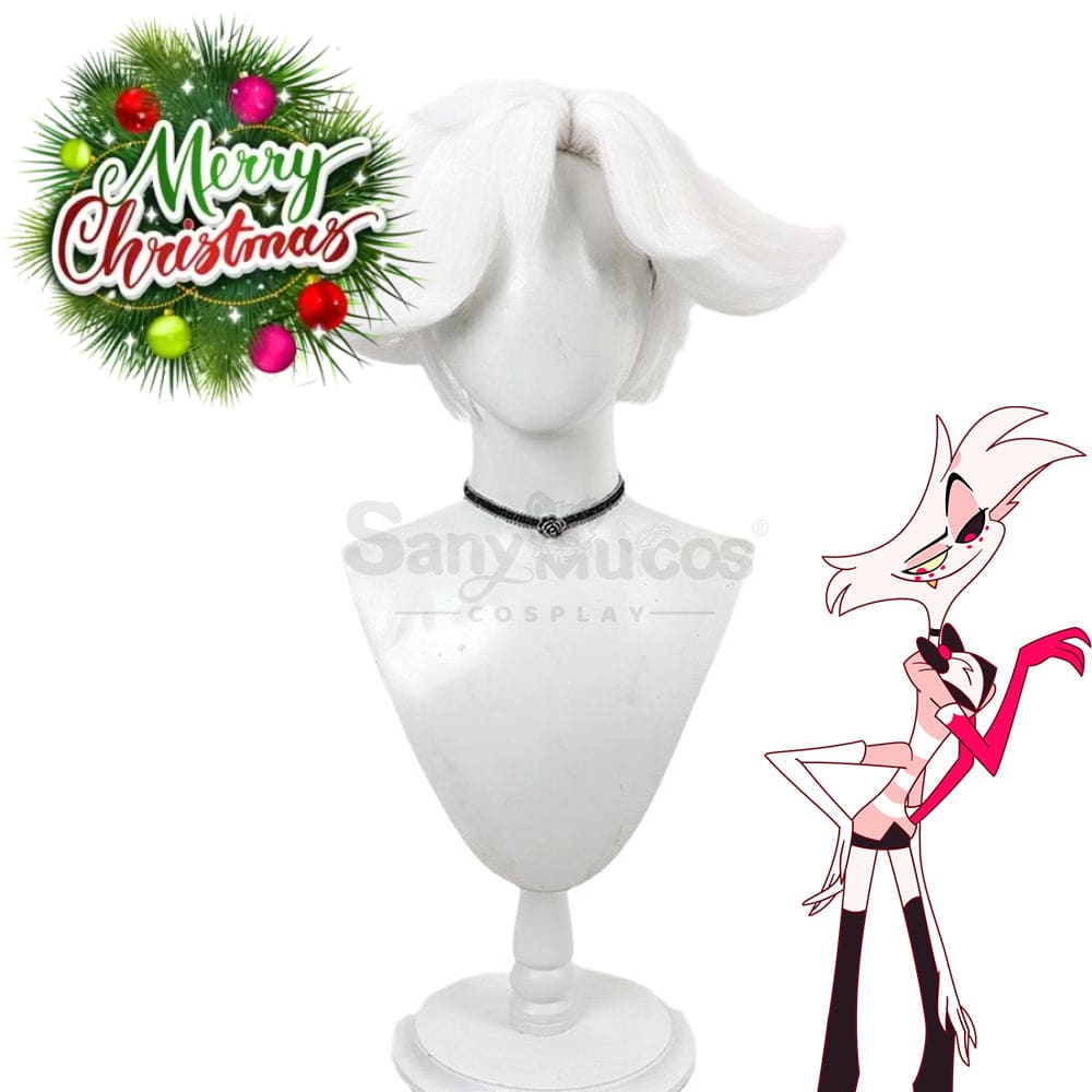 【In Stock】Anime Hazbin Hotel Cosplay Angel Dust Wig Wigs